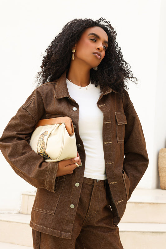 Celeste - Handcrafted Italian Leather Handbag